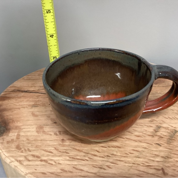 Hand Thrown Pottery Stoneware Mug / Cup - Ceramic Crafted - Excellent - Rare - Picture 11 of 11